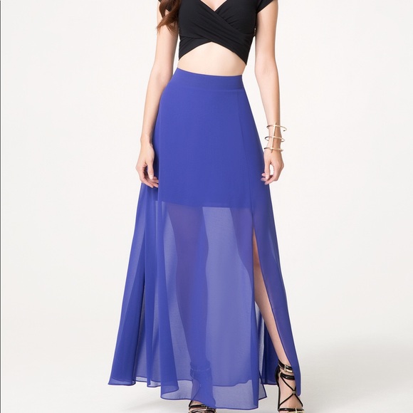 bebe Dresses & Skirts - bebe maxi skirt